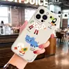 Familia de Animales Adecuado para Apple 15Plus Transfronterizo 17Promax Funda para Teléfono Móvil Iphone16 Dibujos Animados 13 Lindo 14