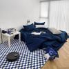 Alfombra de tablero de ajedrez para dormitorio, sala de estar, estilo sencillo, habitación de niña, mesita de noche, mesa de centro, sofá, alfombra de piso a cuadros de celebridades de Internet