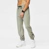 Calça de basquete masculina americana de verão no tornozelo com pés amarrados no tornozelo e secagem rápida de seda gelada, calça esportiva casual com pernas justas, respirável para treino