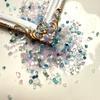 Caperucita Roja Mismo Arte de Uñas Grava Irregular Japonés Joyería para Uñas Cristal de Colores Tormenta de Uñas Minerales Venta al por Mayor
