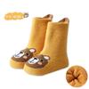 Toalha de Bebê de Desenho Animado Estéreo Espessa de Inverno Meias para Bebês e Crianças Pequenas Meias Quentes com Dispensa Calcanhar Grande Meias Atoalhadas