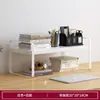 Estantería de escritorio para dropshipping, pequeña, simple, para dormitorio, estante de almacenamiento de hierro, estante de oficina, almacenamiento de mesa, sala de estar