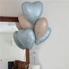 Globos de Papel de Aluminio en Forma de Corazón de 18 Pulgadas para Decoración de Habitación de Boda, Fiesta de Cumpleaños, Decoración de Propuesta, Globos de Corazón de Amor al por Mayor