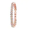 Comércio exterior feminino relógio ouro rosa moda quartzo diamante relógio elegante feminino pulseira relógio atacado