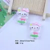 Dibujos Animados Lindo Verano Playa Gatito Resina Accesorios Hecho a Mano DIY Gel de Crema Pinza para el Cabello Accesorios para Carcasa de Teléfono Móvil Accesorios