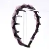 Nueva Diadema Ondulada de Malla, Cabello Fino de Mujer de Gama Alta, Diadema Alta para Cráneo, Diadema Antideslizante, Venta Directa del Fabricante Transfronteriza