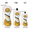 Funda para Cabeza de Palo de Golf Nueva del Fabricante No. 1 Palo de Madera Palo de Fairway Patas de Pollo Cara Sonriente Dibujo Animado Lindo