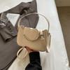 Bolso de Diseño Único para Mujer con Acabado de Alta Gama, Bolso de Mano con Cadena, Nuevo Modelo 2026, Bolso Cuadrado Pequeño, Bolso Sencillo de Hombro y Cruzado