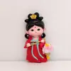 Souvenirs Turísticos Decorativos Culturales y Creativos de Xi'An Luoyang, Dulces de Estilo Antiguo, Brocado Pequeño, Tendencia Nacional, Imanes de Refrigerador Magnéticos de Dama de la Dinastía Tang