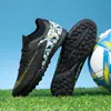 Novos Chuteiras de Futebol Infantis Transfronteiriças com Travas Longas para Meninos e Meninas, Travas Tf Profissionais Respiráveis para Treinamento e Competição