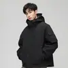 Jaqueta Masculina Inverno 2025 Nova Marca de Moda Americana Jaqueta Casual Esportiva de Verão Roupas para Meninos