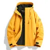 Jaqueta 3 em 1 para Outdoor Outono/Inverno 2026: Jaqueta de Caminhada Casual e Estilosa, à Prova de Vento e Impermeável, para Homens e Mulheres