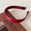 Diadema Coreana Estilo Nuevo Dongdaemun para Mujer, Diadema Elegante Retro de Cuero PU, Pinza para el Cabello Accesorio para el Cabello para Mujer