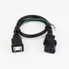 Venta directa enchufe de alimentación de tres polos certificado PSE estándar japonés enchufe japonés de tres clavijas con cable a tierra extremo de tres clavijas estándar japonés