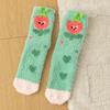 Meias Infantis, Engrossadas para o Inverno, Forradas com Lã, Meias Quentes para Casa, Meias de Bebê Classe A para Casa, Meias de Dormir