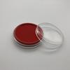Almohadilla de Tinta Almohadilla de Tinta Roja Grande Caja de Almohadilla de Tinta Núcleo de Esponja de Secado Rápido Tinta Redonda Aceite para Huellas Dactilares Negro Aceite Azul