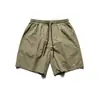 Ropa Vintage 25 Verano Estilo Japonés Tendencia Holgados Deportivos Casual Secado Rápido Pantalones Cortos Hombres Delgados Exteriores Pantalones de Cinco Puntos