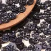 Botones de Concha Natural, Concha de Vieira Negra, Concha Blanca Tarow, Botones de Concha de Perla de Alta Gama, Accesorios para Camisas y Suéteres