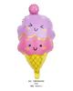 Nuevo Globo de Película de Aluminio Serie Dulces Postres Pastel Helado Bastón Forma de Dibujo Animado Fiesta de Cumpleaños para Niños