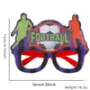 Gafas de Aficionado para el Mundial 2026 en Estados Unidos, Canadá y México, Accesorios para Animar, Decoraciones de Fiesta Temáticas de Fútbol, Accesorios para Fotos