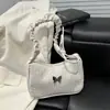 Bolso de Axila Retro de Color Sólido de Cuero Aceitoso Versátil de Alta Calidad de Nicho con Correa de Hombro Retráctil Gran Capacidad Bolso de Mano Sencillo