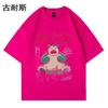 Camiseta de manga corta para parejas de AliExpress, estampada, de verano, informal, de marca moderna, holgada, de algodón, para hombre y mujer, venta al por mayor en eBay.