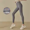 Leggings de Yoga de Cintura Alta Levanta Glúteos Control de Abdomen Sensación de Piel Desnuda Ropa Deportiva Ajustada Elástica para Fitness Running Deportes Pantalones Tiburón