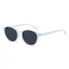 Óculos de Sol Ovais Vintage para Mulheres, Modernos e Fashion, Óculos Casuais Simples, Estilo Coreano, Lentes Fotocromáticas Personalizadas, Óculos de Sol da Moda