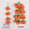 Modelo de utilería de hilo vegetal, granos, maíz, colgantes de pimiento rojo, decoraciones de granja, arreglos decorativos