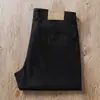 Pantalones casuales rectos de algodón lino elástico ligeros transpirables de alta gama con cintura elástica para hombre, nuevos de verano 2024, de negocios