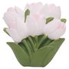 Adornos de yeso para aromaterapia con forma de flor de viento para coche, piedra de ampliación, perfume, clip para salida de aire.
