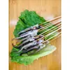 Brochetas pequeñas al por mayor para barbacoa de mercado nocturno, selección completa de brochetas calientes y frías, brochetas fritas, productos semiacabados, pollo Bobo y brochetas de cordero