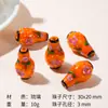 Han Yuyuan DIY feito à mão pintado à mão flor vaso de vidro cabaça pingente colar acessórios de colar pulseira atacado