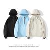 Traje de Esquí Impermeable de Color Sólido con Explosiones Transfronterizas traje Invierno Nuevo Traje de Esquí con Capucha para Pareja forrado de polar