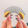 Peine Lala para el Cabello Peine Invisible para Cabello Roto Peine Lindo para Niñas Artefacto de Arreglo de Cabello Roto en la Parte Posterior de la Cabeza para Niños Adorno para el Flequillo