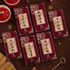 Sobres Rojos de Alta Gama para Bodas 2025 Estilo Nuevo Sobres de Regalo Escritos a Mano para Amigos y Familiares con Sobres Rojos de Mil Yuanes