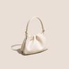Nuevo Bolso de Mano de Alta Gama de Nicho para Mujer 2026, Bolso de Hombro Versátil de Moda, Bolso Cruzado Casual de Piel de Vaca Tipo Nube