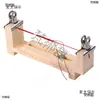 Dispositivo de Tejido a Mano de Madera Maciza, Dispositivo para Trenzar Cuerda, Bastidor para Trenzar, Herramienta DIY de Nudo Plano para Pulsera y Trenzado de Cuerda Gomaitaibao