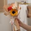 Flores Artificiales, Productos Terminados, Girasoles, Claveles, Flores Hechas a Mano, Flores de Jabón, Flores Falsas, Regalos Navideños, Venta al por Mayor Transfronteriza, Recuerdos