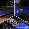 Filme de espelho retrovisor interno automotivo transfronteiriço, controle central, mudança de cor, filme de forjamento, galvanoplastia, universo yuan, adesivo azul isolado