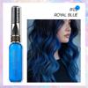 Tinta de Cabelo Transfronteiriça, Creme de Tinta de Cabelo Lavável de Sete Cores, Caneta de Tinta de Cabelo Temporária Descartável, Creme de Tinta para Sobrancelhas Multifuncional de Cor da Moda