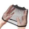 Comercio exterior UE medias de alta elasticidad gorro de malla peluca red especial para el cabello fábrica entrega de una sola pieza