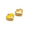 Colgante Corazón de Melocotón con Goteo de Aceite de Acero Inoxidable Nuevo Producto Transfronterizo Colgante de Collar Retro Americano Europeo Accesorios de Joyería DIY