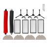 Aplicable a piedra Accesorios para aspiradora Roborock Q5 Pro/Q8 Max + cepillo lateral pantalla de filtro cepillo principal mopa