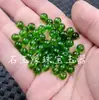 Joias miçangas soltas Cristal de imitação miçangas redondas miçangas soltas miçangas soltas verde escuro pulseira diy colar miçangas trançadas acessórios miçangas