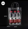 Bolsa Tote Transparente Bolsa de Presente Bolsa de Embalagem em PVC Pequena Bolsa de Mão Plástica Dia das Crianças