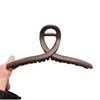 2026 Nuevo Modelo Pinza de Garra Simple Versátil Mate Accesorio Elegante para el Cabello para Peinado de Moño Pinza Tiburón Pasador de Moda Tocado