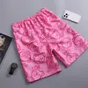 Calça de praia shorts para meninos sunga shorts casuais largos masculinos calça esportiva calça masculina de cinco pontas secagem rápida novas calças de praia