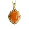 Colgante de Ámbar Natural Guan Yu Colgante de Collar de Cera de Abeja Miel Pura Fábrica Vintage Venta al por Mayor Dropshipping S4022703