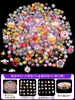 Pulsera de Cuentas para Niños Hecha a Mano Materiales DIY Cuentas Sueltas Colgantes para Joyería Juguetes para Niñas de Jardín de Infancia Caja de Regalo con Cuentas